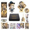 HALOOP Genshin Impact Box Accessoire Set avec 11 Cadeaux, Wanderer Cyno Xiao Tous Les Cadeaux Peluche Poster Acrylique Bracel