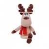 XINGYAO Jouet en Peluche 1 pièce délan Mignon 45 cm Mignon Renne en Peluche Jouet de noël en Peluche Animal en Peluche cerf 