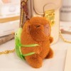 Kawaii Capybara Peluche poupées Oreiller pendentifs Tortue coquilles Fraise Pommes Mignon Capybara décoration Maison Cadeaux 