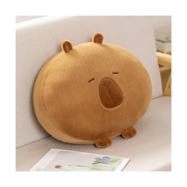Kawaii Capybara Peluche poupées Oreiller pendentifs Tortue coquilles Fraise Pommes Mignon Capybara décoration Maison Cadeaux 