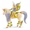 Schleich Fée Sera avec la Licorne aux Fleurs