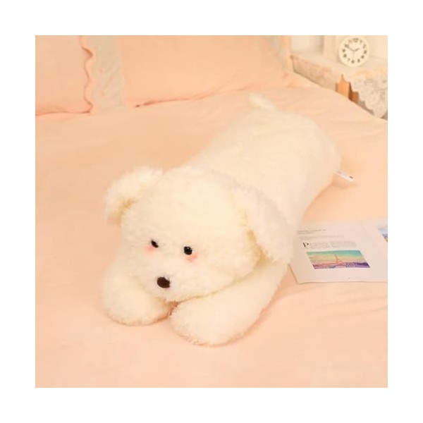 EacTEL Peluche Chiot poupée Jouet en Peluche Bande dessinée Animal Peluche Chiot Cadeau Anniversaire Cadeau de Noël 75cm 1