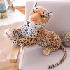 SHAARI White Tiger Jaguar Doll 120 cm Tiger Leopard Peluche Toys Soft Wild Animals Children Kids Birthday Gifts-110cm, Tigre 