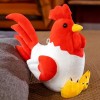 Coq Réaliste Poulet Peluche Jouets Animal en Peluche Poupée Kawaii Cadeaux pour Enfants Câlin Jouets Belle Chambre Décoration