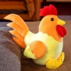 Coq Réaliste Poulet Peluche Jouets Animal en Peluche Poupée Kawaii Cadeaux pour Enfants Câlin Jouets Belle Chambre Décoration