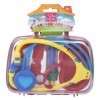 Papillon Gift Medical Medic Doctor Set Nurse Kit Kids Toy Role Play Carry Case by, 1373116, Bleu