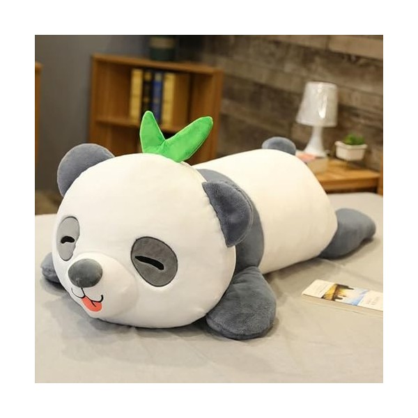 EacTEL Géant Mignon Panda Ours en Peluche Jouet en Peluche Poupée Dessin Animé Sommeil Oreiller Fille Saint Valentin Cadeau 9
