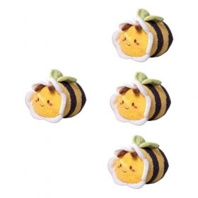 TOYANDONA 4 Pièces Mignon Oreiller Canapé Oreillers Jouets De Noël Oreillers pour Canapé Décor De Noël Oreiller Abeille Fleur
