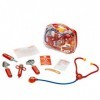 Theo Klein 4266 Arztköfferchen with Accessories I Stethoscope , Syringe and much more I Case with Transparent Lid I Toy for C