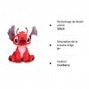 PTS Rouge Peluche 70 cm Leroy -Lilo & Stitch Original Disney, 260004512, Cranberry