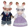 Sylvanian Families - 5190 - Les grands-parents lapin chocolat