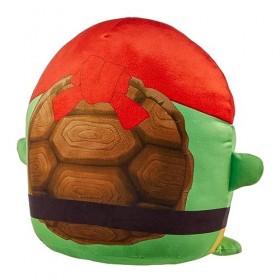 Mattel Tortues Ninja : Mutant Mayhem Cuutopia, peluche arrondie de style Raphael Kawaii, 25,4 cm, rouge masqué Raph à collect