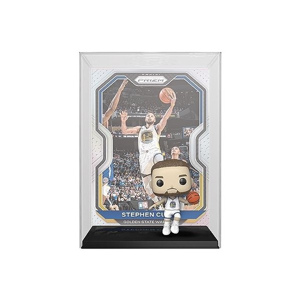 Funko Pop! Trading Cards: Stephen Curry - NBA + Panini - Figurine en Vinyle à Collectionner - Idée de Cadeau - Produits Offic