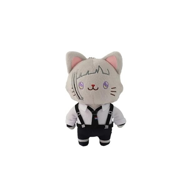 Peluche Jouet Enfant Bungo Stray Dogs, poupée chat aux yeux bandés, Osamu Dazai, AtsushiNakashima, Chuya Nakahara, poupée eye