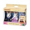 Sylvanian Families - 5190 - Les grands-parents lapin chocolat