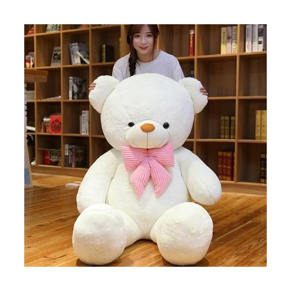 PaMut Mignon Ours en Peluche en Peluche Grande Taille Jouet en Peluche Gros Ours poupée Cadeau d’Anniversaire de Noël 80cm 2