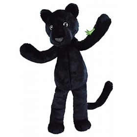 JEMINI TOODOO Peluche PANTHERE Noire Toute Douce Hauteur: ± 65 CM