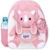 Naturally KIDS Petit Sac à Dos Avec Licorne Rose Peluche pour Enfants 3 4 5 Ans - Cadeau Anniversaire Fille Garcon 2 3 4 5 An