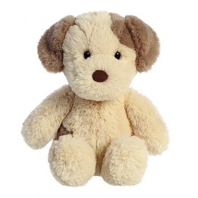 Ebba Adorable Pip The Dog Baby Stuffed Animal - Soft & Cuddly Toy - Comforting Companion - Brown 12 Inches