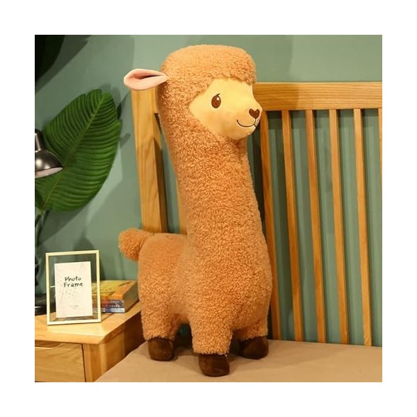 LfrAnk Kawaii Laine Jouet Mignon Peluche Doux Laine Oreiller Mignon Chambre décoration Enfants Cadeaux d’Anniversaire 85cm 2