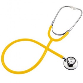 TRIXES Stéthoscope Jaune – Jouet pour Enfants – Déguisement dhalloween – Jouets éducatifs pour Enfants Faisant Semblant dêt