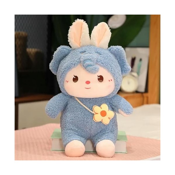 EacTEL Kawaii Lapin Peluche Jouets Mignon éléphant Cochon Mouton poupée Mignon Lapin Bon Cadeau Anniversaire Cadeau de noël p