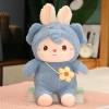 EacTEL Kawaii Lapin Peluche Jouets Mignon éléphant Cochon Mouton poupée Mignon Lapin Bon Cadeau Anniversaire Cadeau de noël p