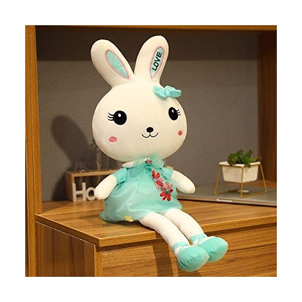 Mignon Fleur Fée Lapin Poupée Peluche Fille Lapin-B,110cm