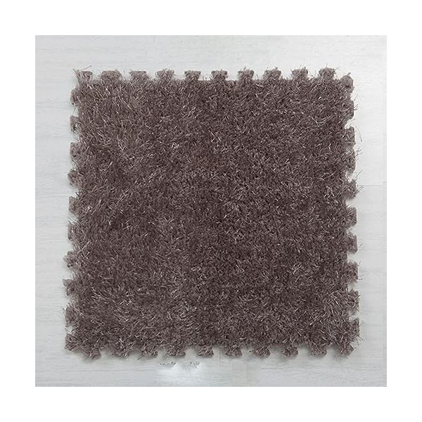 15pcs 12"x12"Tapis De Tuiles De Jeu en Mousse,Tapis De Sol Puzzle en Peluche,Dalles De Tapis Sensorielles Antidérapantes à Em