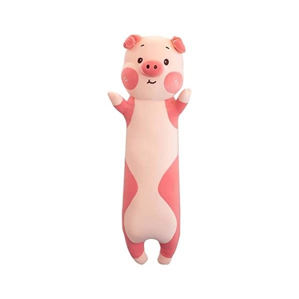 Poupée cochon rose,jouet en peluche super doux,marionnettes danimaux en peluche à longue bande,peluches câlinables,coussin d
