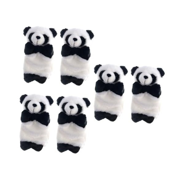 Toyvian 6 Pièces Marionnettes À Main pour Enfants Poupée Chiens en Peluche pour Enfants Conte De Marionnettes À Main Enfants 