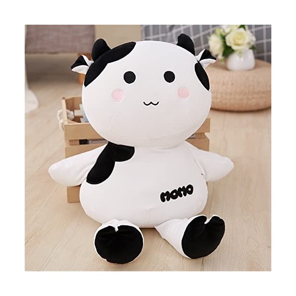 SSxgslbh Paquet de 1 35/45/55 cm Mignon Vache Peluche poupée poupée Peluche Peluche Animal de Vache Coussin danniversaire Mi