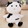 SSxgslbh Paquet de 1 35/45/55 cm Mignon Vache Peluche poupée poupée Peluche Peluche Animal de Vache Coussin danniversaire Mi