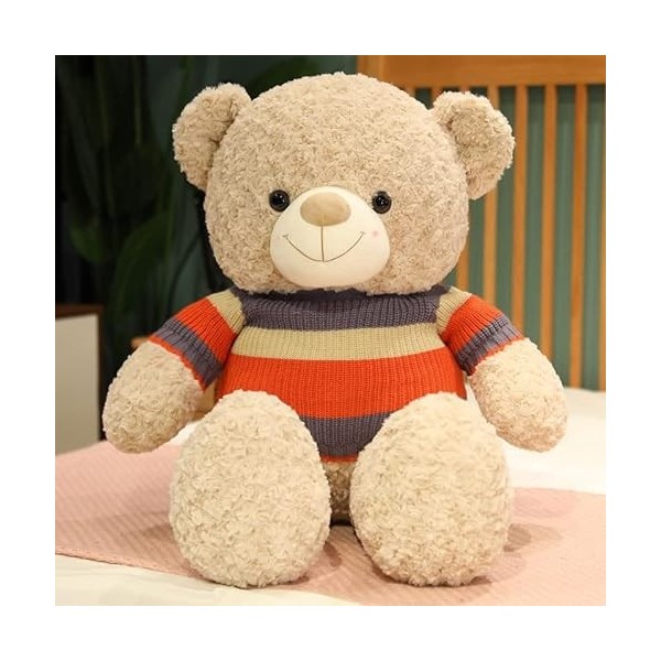 DHESSO 75 cm-125 cm Pull surdimensionné Ours poupée en Peluche Oreiller Fille Ours en Peluche poupée Grands Enfants bébé Orei