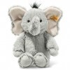 Steiff Soft Cuddly Friends éléphant Ella, 064982, Gris, 30 cm