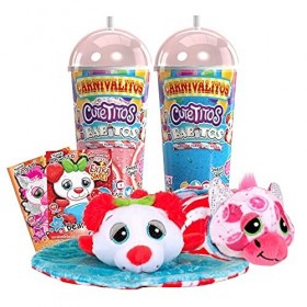 Cutetitos Carnivalitos Babitos 39154, Surprise Stuffed Animals, Cute Plush Surprise Toys for Girls and Boys, Collectable Plus
