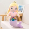 GagaLu Nouvelle Belle Sirène Princesse Peluche Poupée en Peluche Jouet Fille Poupée en Peluche Oreiller Cadeau D’Anniversaire