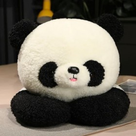 KiLoom Nouveaux Styles Streak Panda Peluche Jouet en Peluche Forêt Animal Ours Doux Poupées Animal Jouets Oreiller Anniversai