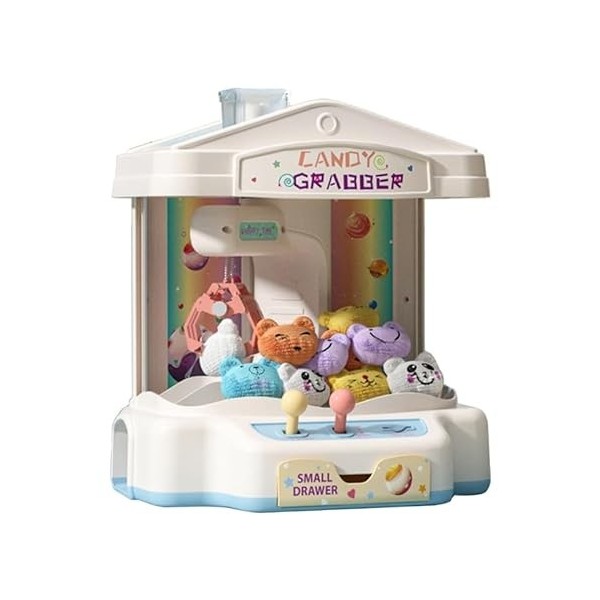 Mini Griffe Machine Jouet Enfant Peluche Poupée Jouant Jeu Mini Griffe Attraper Jouet Avec Musique Et Lumière Machines Cadeau