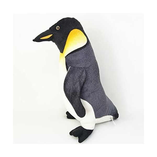 Ermano Peluche Jouet en Peluche pour Enfants de 50 cm imitant Un Pingouin empaillé Jouet Mignon Pingouin