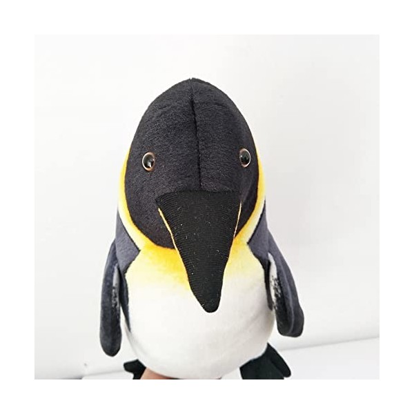 Ermano Peluche Jouet en Peluche pour Enfants de 50 cm imitant Un Pingouin empaillé Jouet Mignon Pingouin