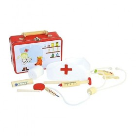 Woodyland Jeu de Simulation – Docteur dans Un étui de Transport, 102190847, Multicolore
