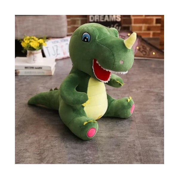 LfrAnk Dinosaure Créatif Jouets en Peluche Réaliste Animal Poupées Kawaii Dinosaure Jouets Enfants Garçons Anniversaire Cadea