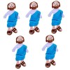 ibasenice 3 Pièces Poupée De Jésus Petit Jouet Câlin Oreiller Rembourré Portable Câlin Jouet Joli Jouet Oreiller Figure Jouet