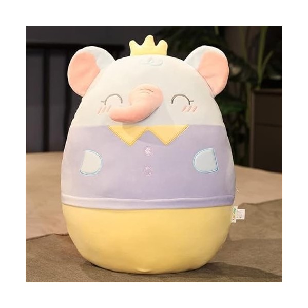 LfrAnk Ensemble de Robe de Haute qualité, éléphant Dinosaure, porcelet, Ours, Oreiller Moelleux, Animal de Dessin animé, poup