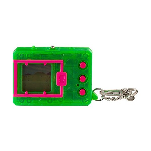 Digimon Bandai Original Digivice Virtual Pet Monster - Translucent Neon Green
