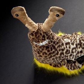 sigikid BeastsTown 43214 Peluche Fine Slime pour Enfants et Adultes à Collectionner, Offrir, Jouer, câliner, Marron/Jaune/lim