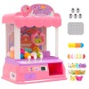 Arkyomi Mini Griffe Machine Bonbons poupée Gachapon Pince pièce Poussoir Griffe Machine câlins électrique Griffe Machine avec