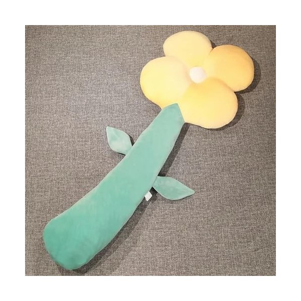 Coussin en Peluche Fleur créative Fleur en Peluche Long Oreiller canapé Coussin d’ameublement Cadeau d’Anniversaire Cadeau de