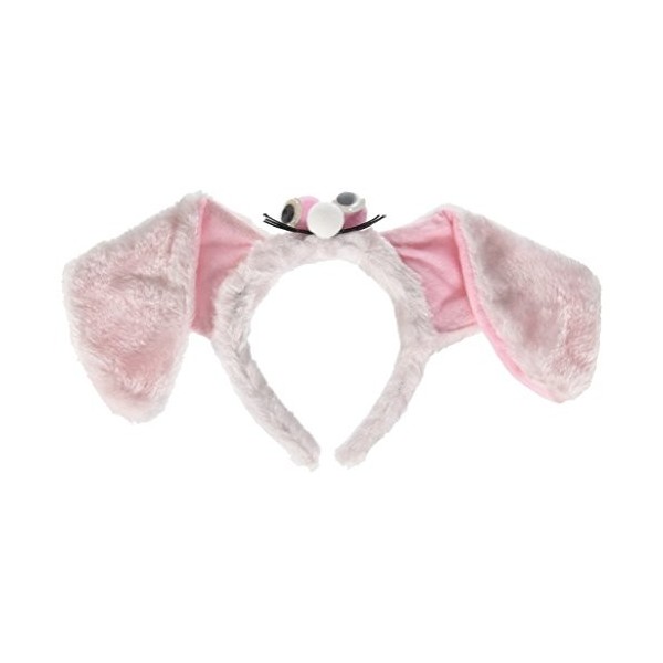 Beistle 209838 oreilles de lapin en peluche bandeau